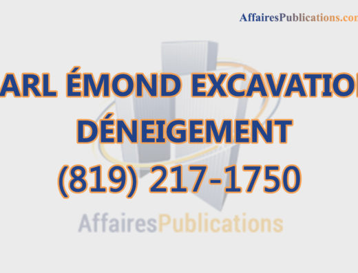 CARL ÉMOND EXCAVATION DÉNEIGEMENT