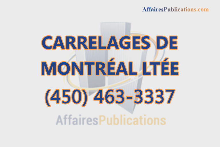 CARRELAGES DE MONTRÉAL LTÉE