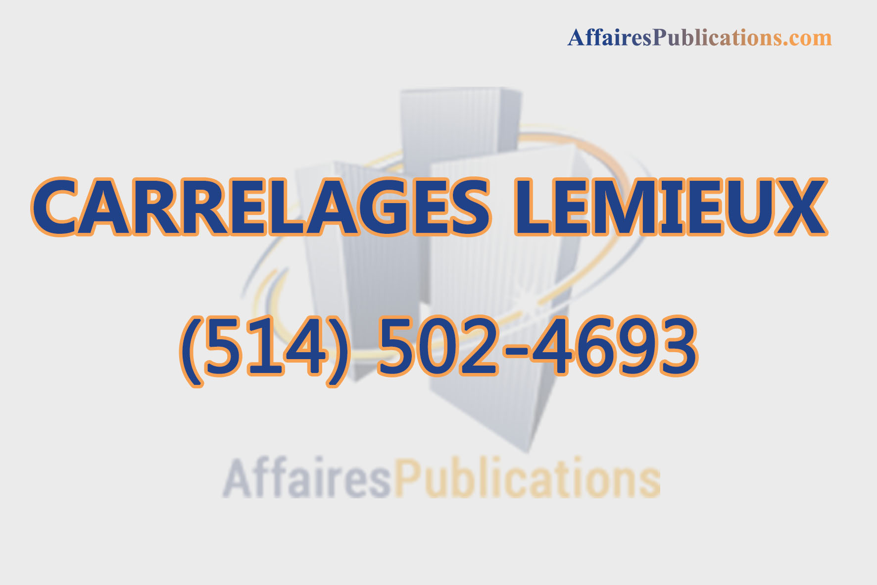 CARRELAGES LEMIEUX INC