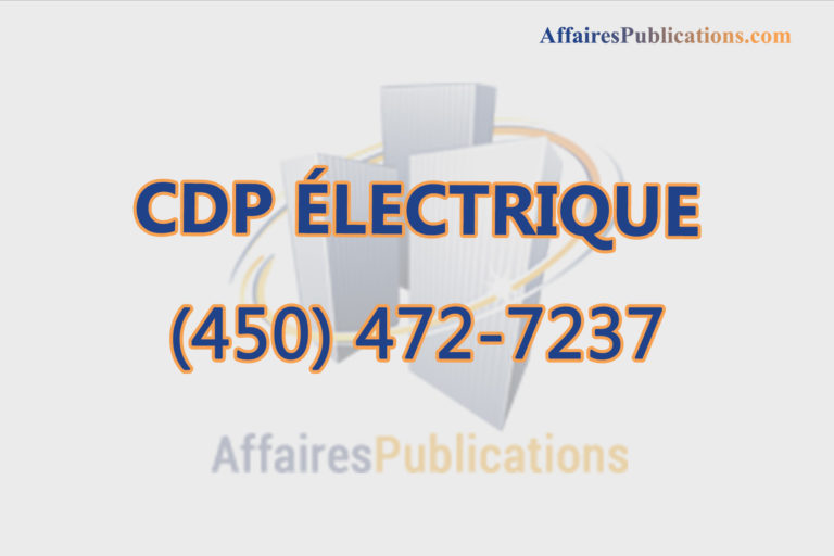CDP ÉLECTRIQUE
