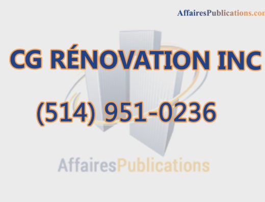 CG RÉNOVATION INC