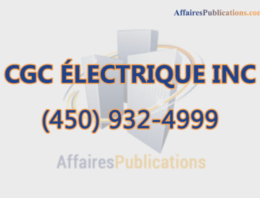 CGC ÉLECTRIQUE INC
