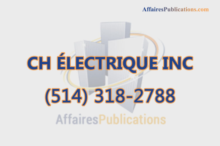 CH ÉLECTRIQUE INC