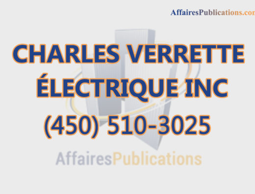 CHARLES VERRETTE ÉLECTRIQUE