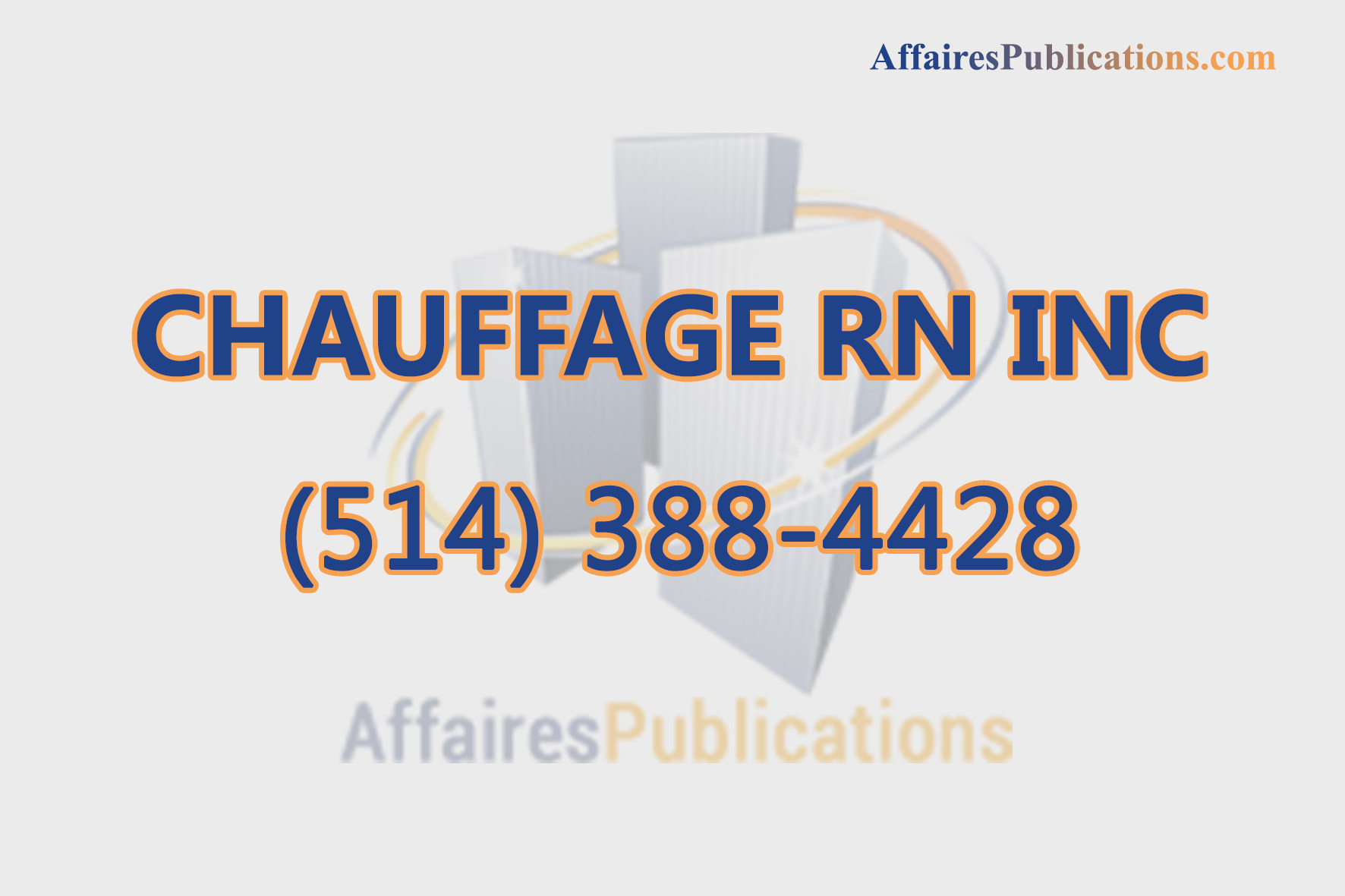 CHAUFFAGE RN INC
