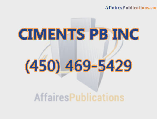 CIMENTS PB INC
