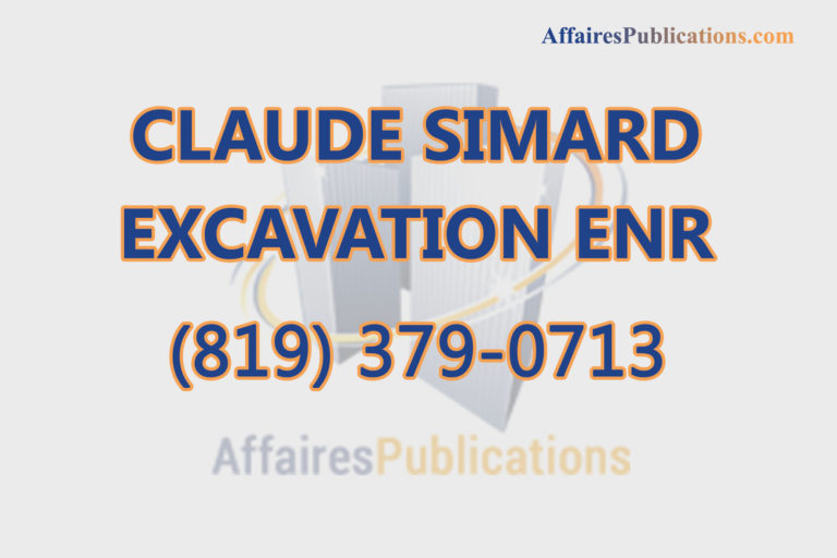 CLAUDE SIMARD EXCAVATION ENR