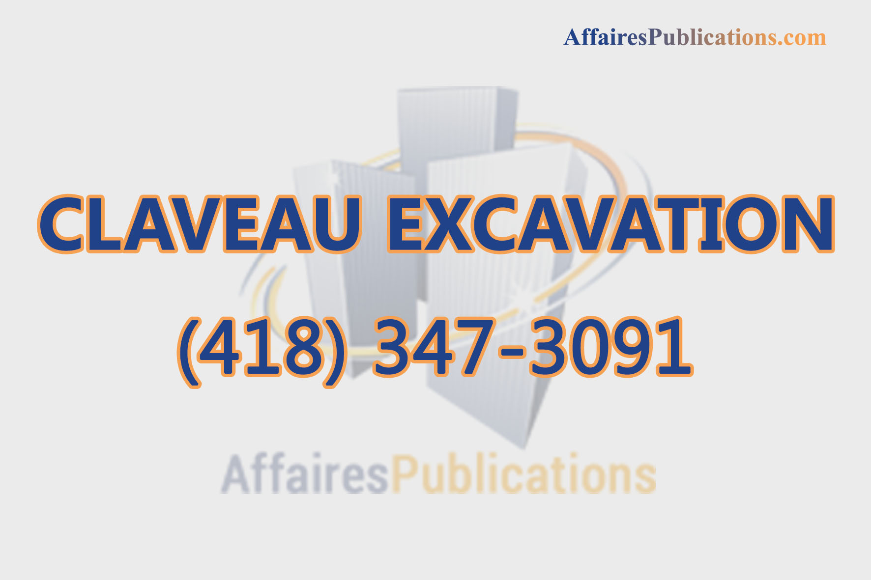 CLAVEAU EXCAVATION INC