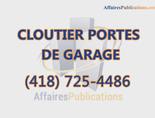 CLOUTIER PORTES DE GARAGE