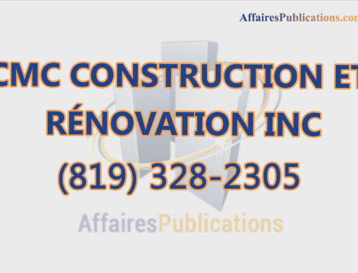CMC CONSTRUCTION ET RÉNOVATION INC