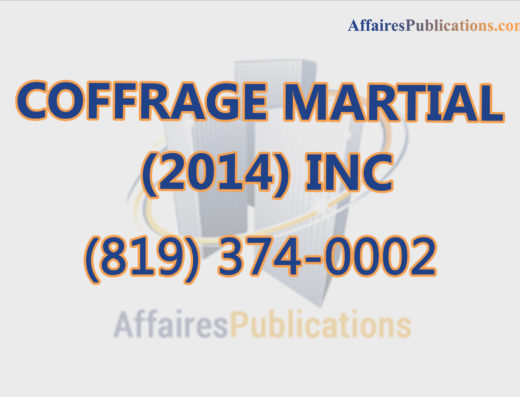 COFFRAGE MARTIAL (2014) INC