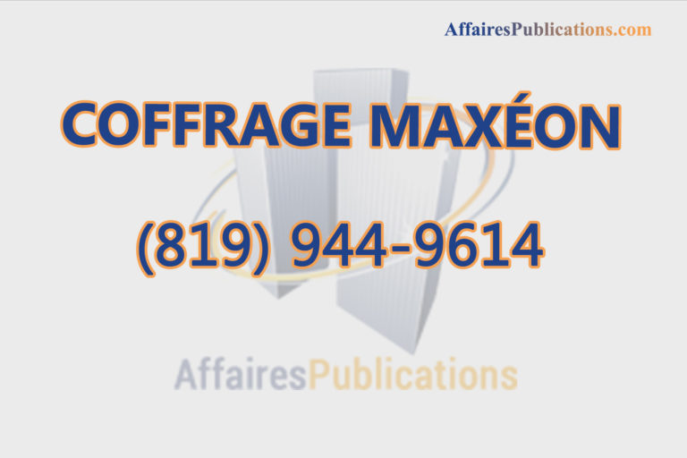 COFFRAGE MAXÉON INC