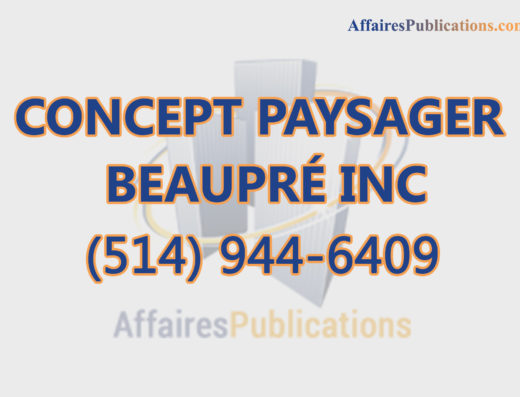 CONCEPT PAYSAGER BEAUPRÉ INC