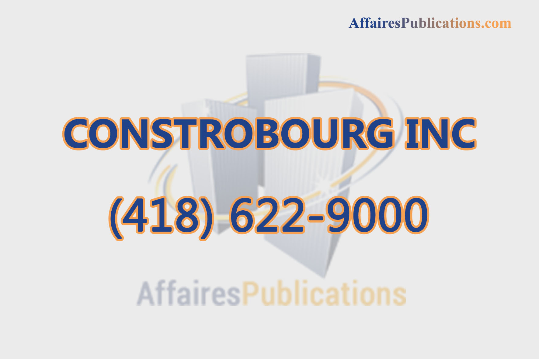 CONSTROBOURG INC