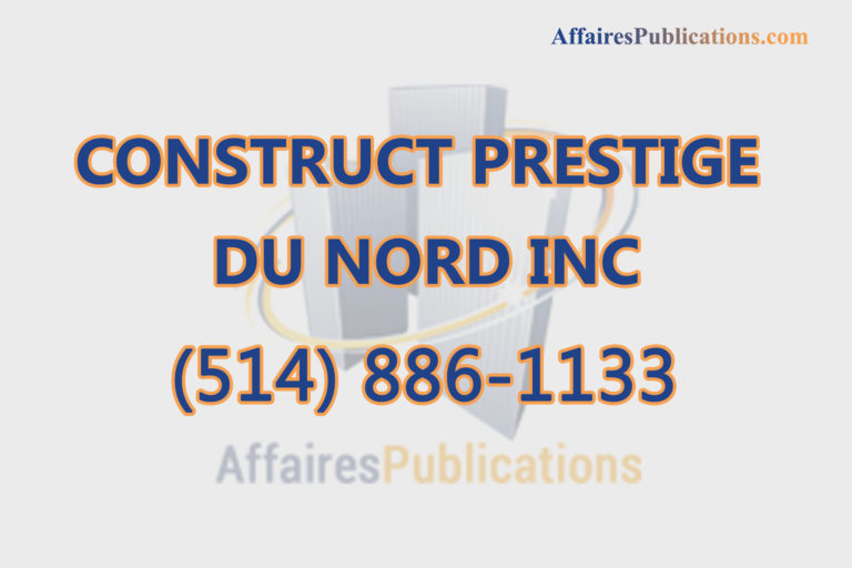 CONSTRUCT PRESTIGE DU NORD INC