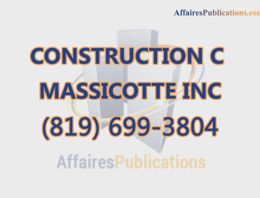 CONSTRUCTION C MASSICOTTE INC