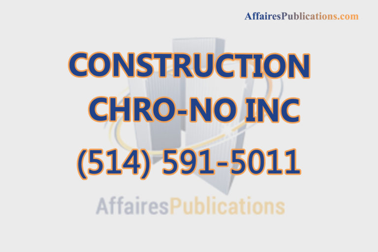 CONSTRUCTION CHRO-NO INC