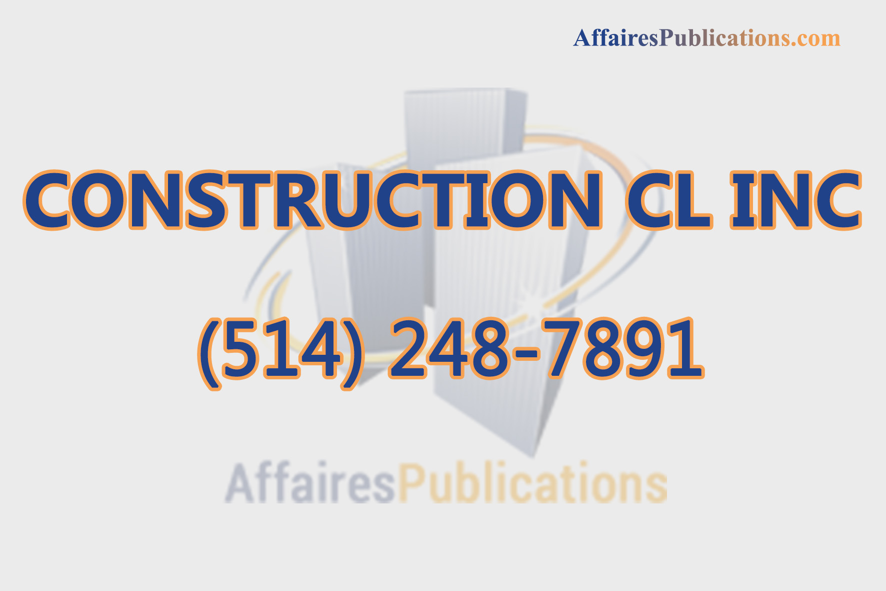 CONSTRUCTION CL INC