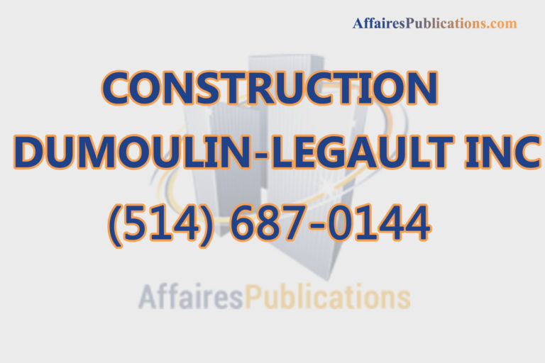 CONSTRUCTION DUMOULIN-LEGAULT INC