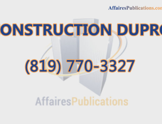 CONSTRUCTION DUPRO INC
