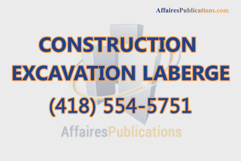 CONSTRUCTION EXCAVATION LABERGE INC