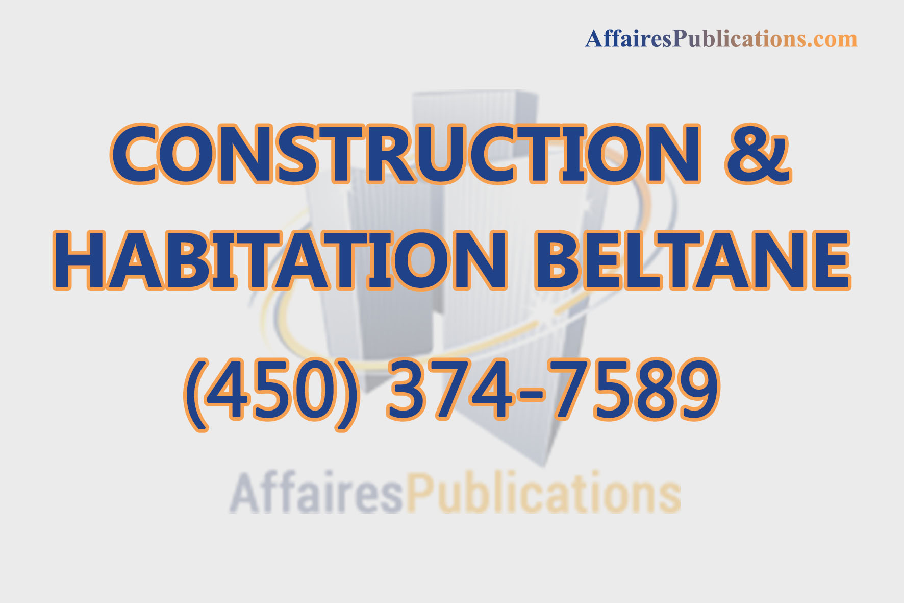 CONSTRUCTION & HABITATION BELTANE INC