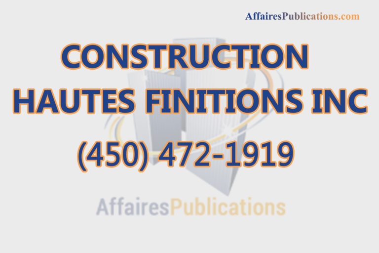 CONSTRUCTION HAUTES FINITIONS