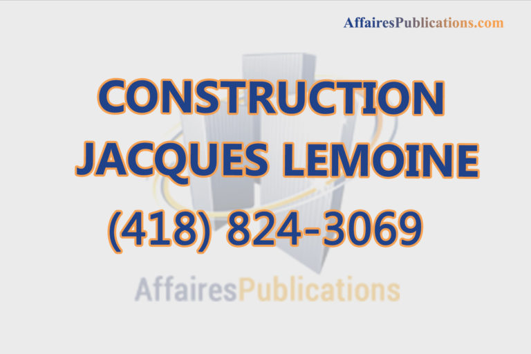 CONSTRUCTION JACQUES LEMOINE