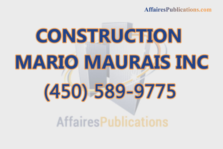 CONSTRUCTION MARIO MAURAIS