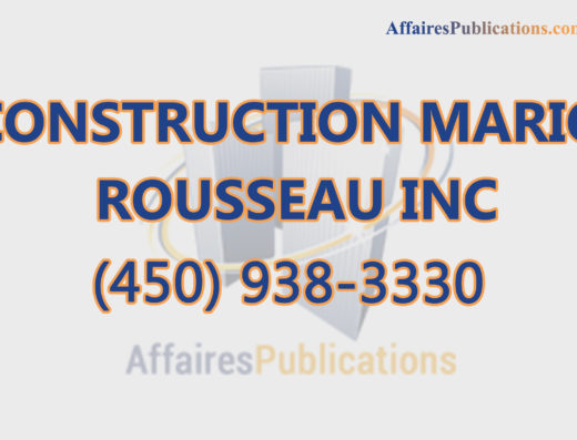CONSTRUCTION MARIO ROUSSEAU