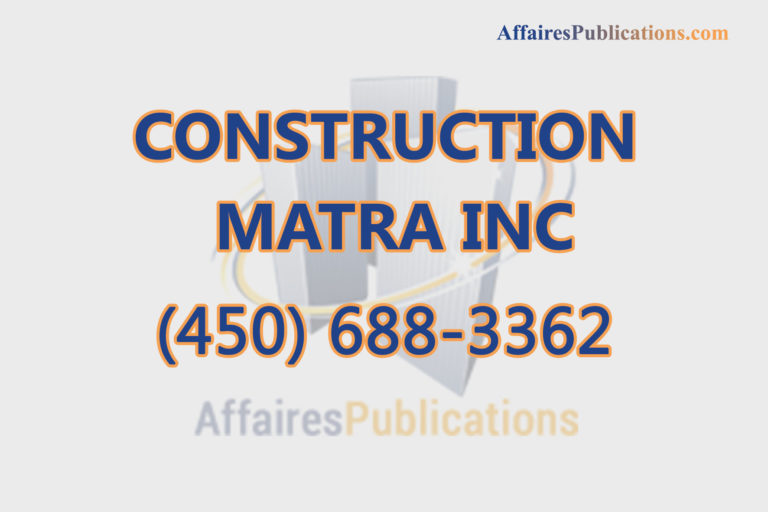 CONSTRUCTION MATRA INC