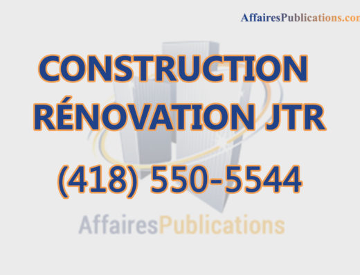 CONSTRUCTION RÉNOVATION JTR