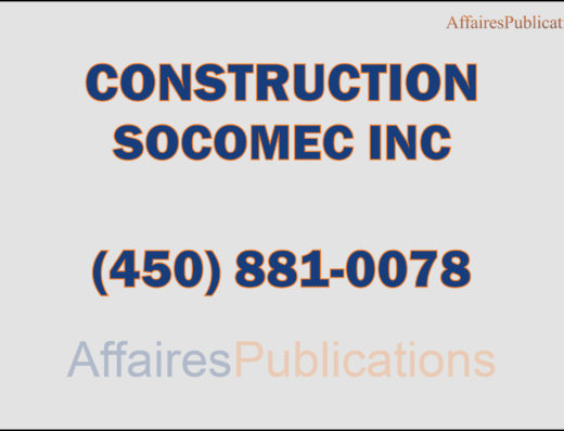 CONSTRUCTION SOCOMEC INC