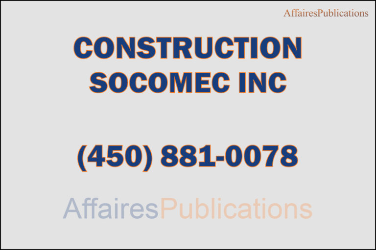 CONSTRUCTION SOCOMEC INC