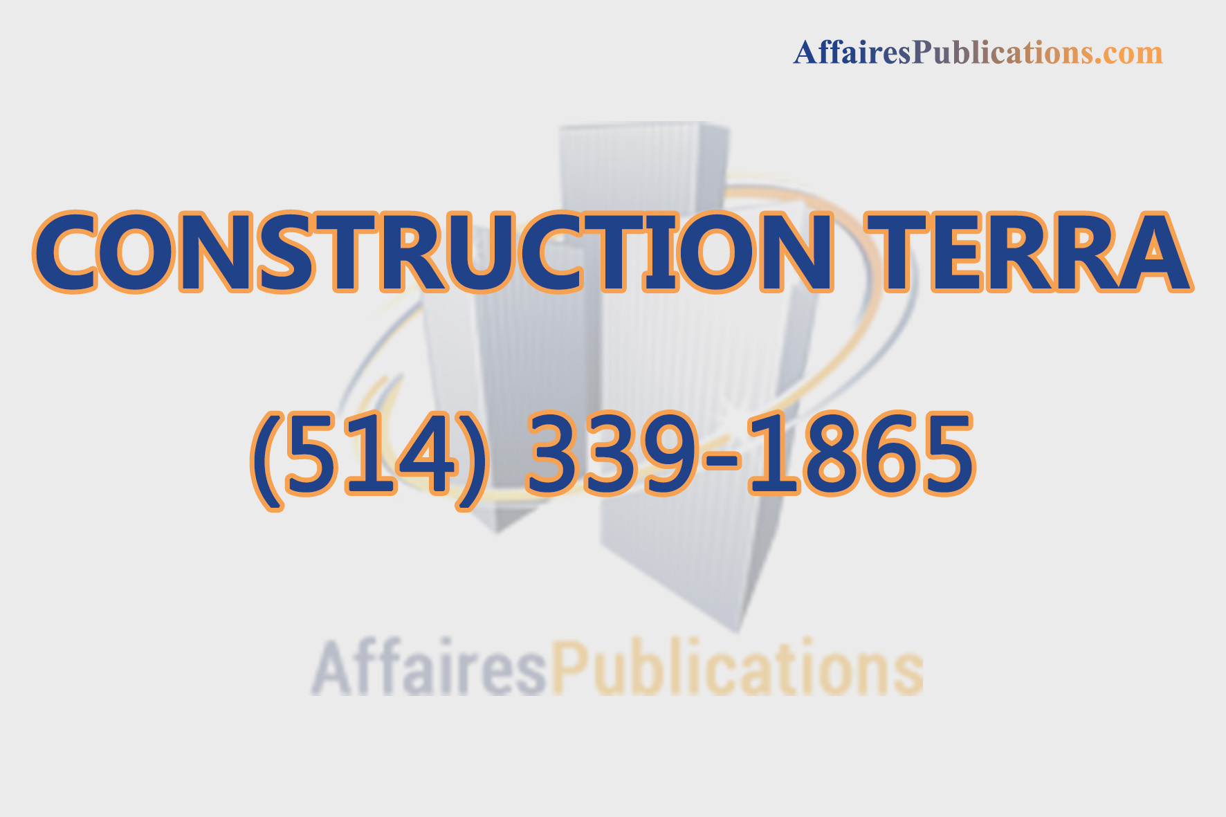 CONSTRUCTION TERRA INC