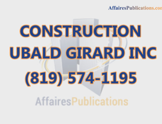 CONSTRUCTION UBALD GIRARD INC