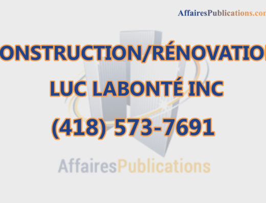 CONSTRUCTION/RÉNOVATION LUC LABONTÉ INC