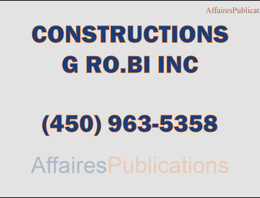 CONSTRUCTIONS G RO.BI INC