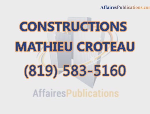 CONSTRUCTIONS MATHIEU CROTEAU