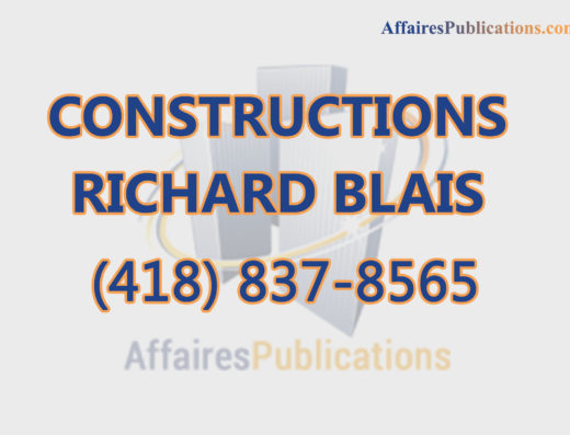 CONSTRUCTIONS RICHARD BLAIS