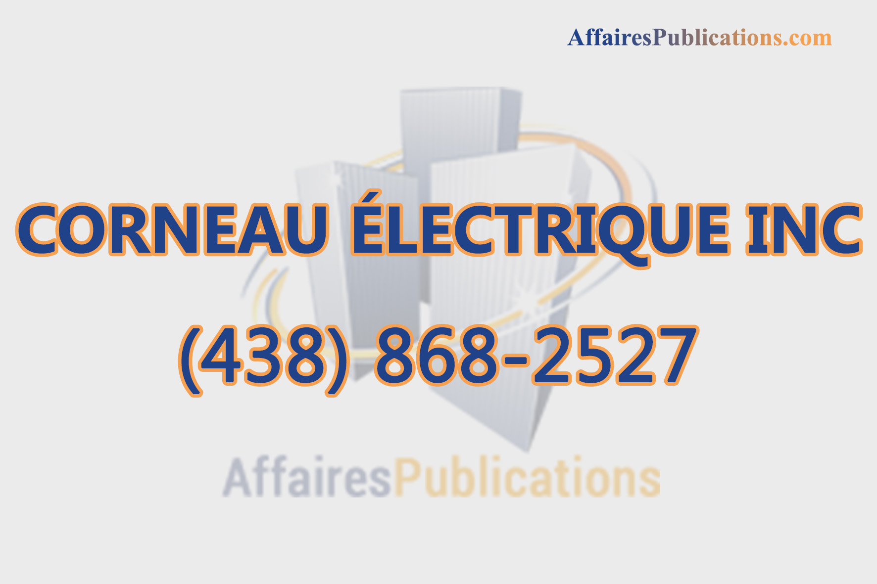 CORNEAU ÉLECTRIQUE INC