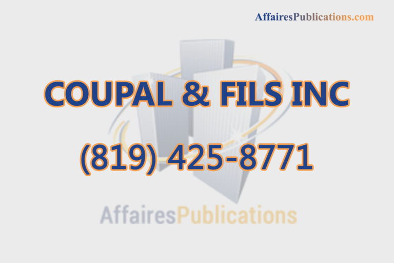 COUPAL & FILS INC