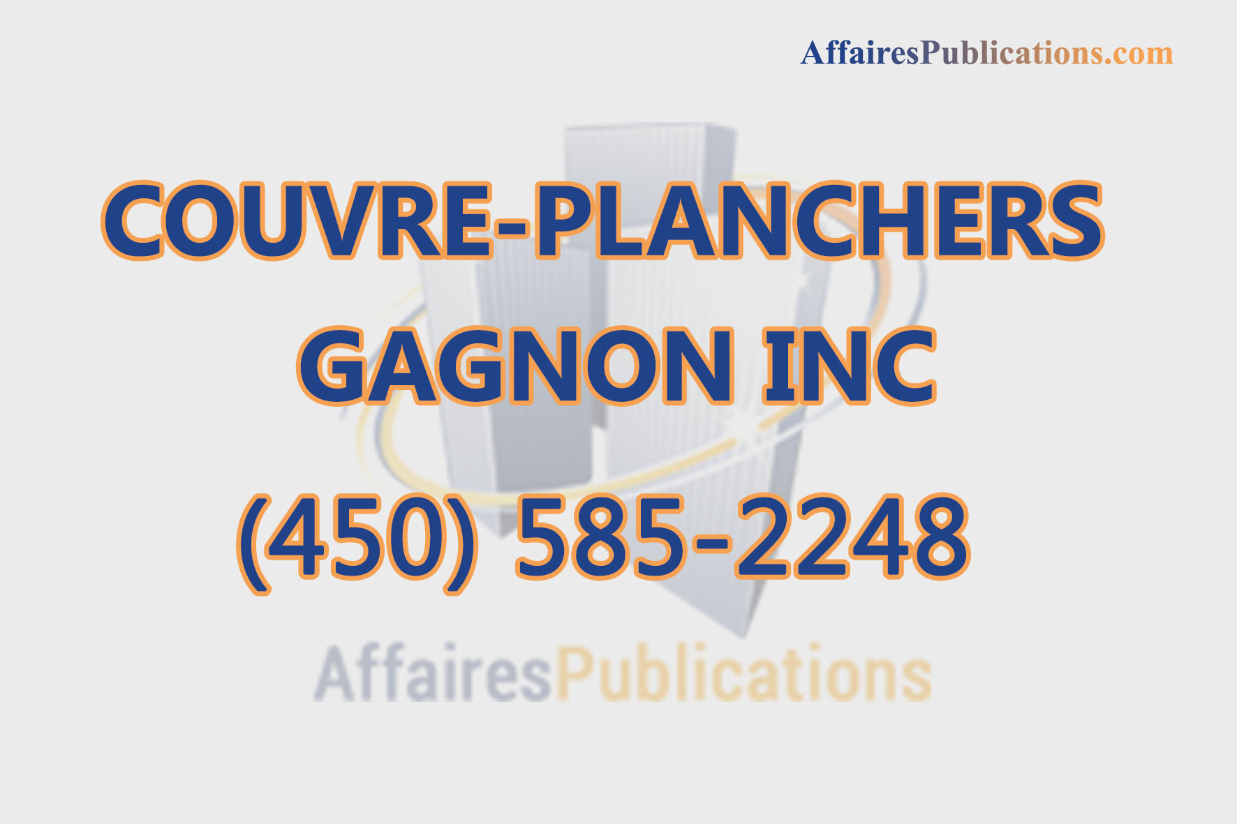 COUVRE-PLANCHERS GAGNON INC