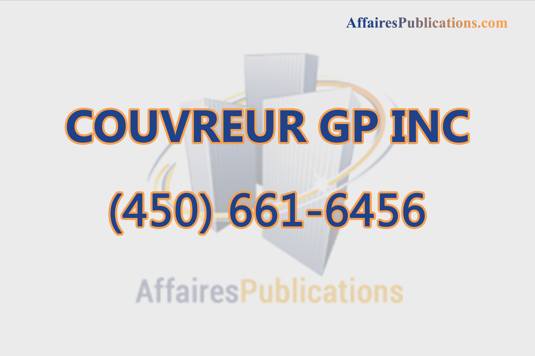 COUVREUR GP INC