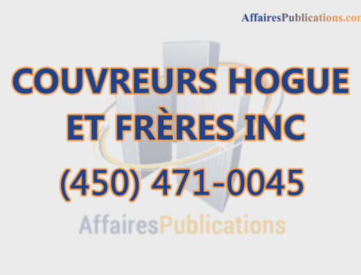 COUVREURS HOGUE ET FRÈRES INC