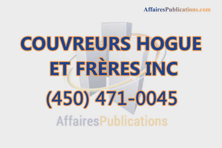 COUVREURS HOGUE ET FRÈRES INC