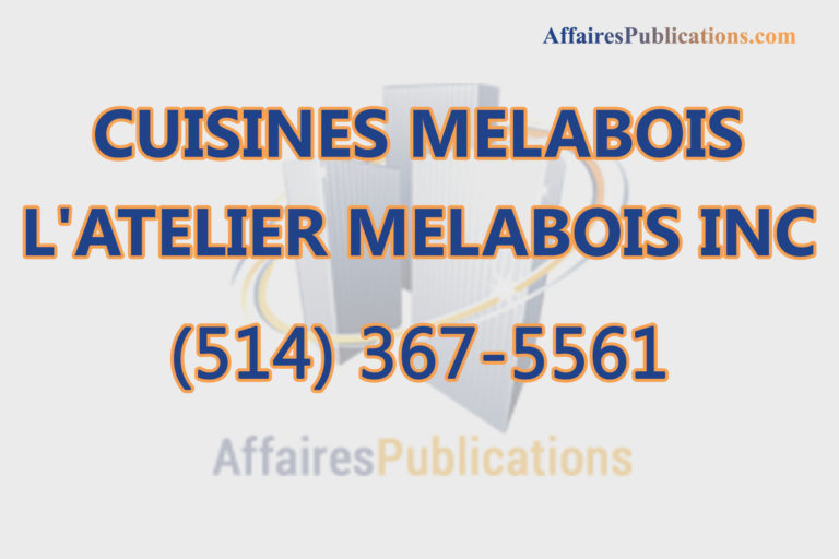 CUISINES MELABOIS L&rsquo;ATELIER MELABOIS INC