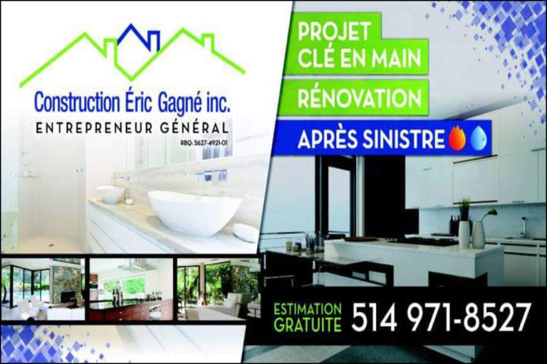 CONSTRUCTION ÉRIC GAGNÉ