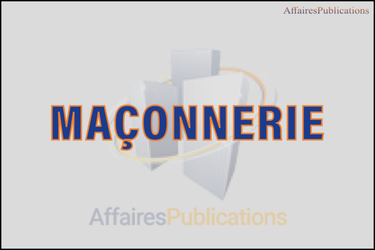 MAÇONNERIE