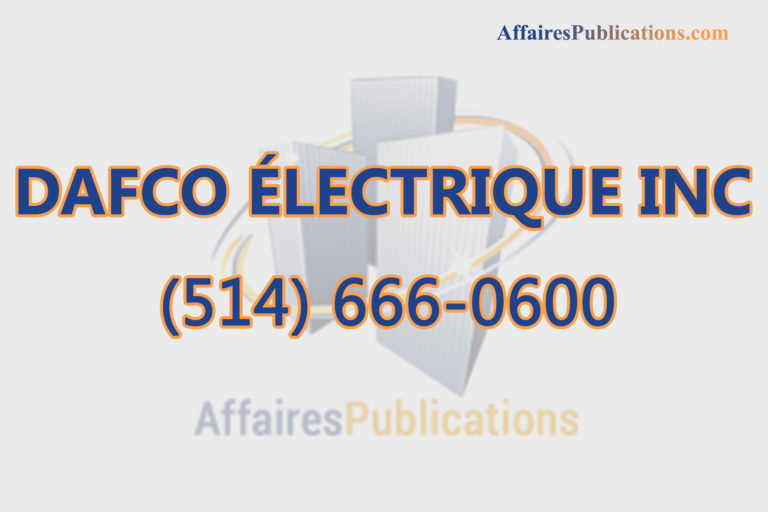 DAFCO ÉLECTRIQUE INC